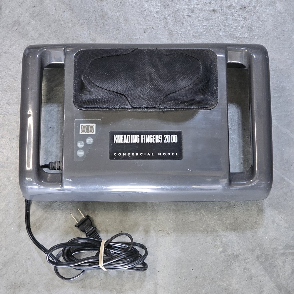 Kneading Fingers 2000 CS-708 Neck Back Shoulder Massager Tested